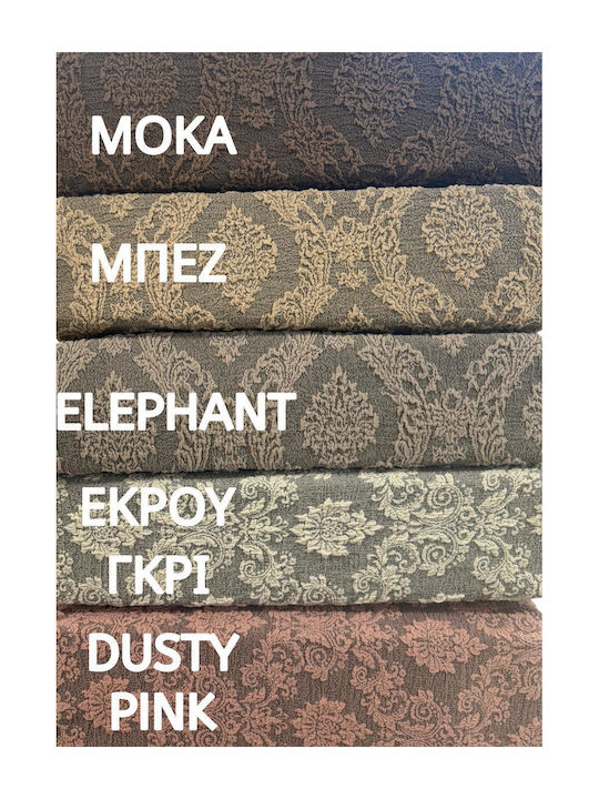 Linea Home Elastische Abdeckung für Wohnzimmerset Dusty Pink 3Stück LH2020100-1