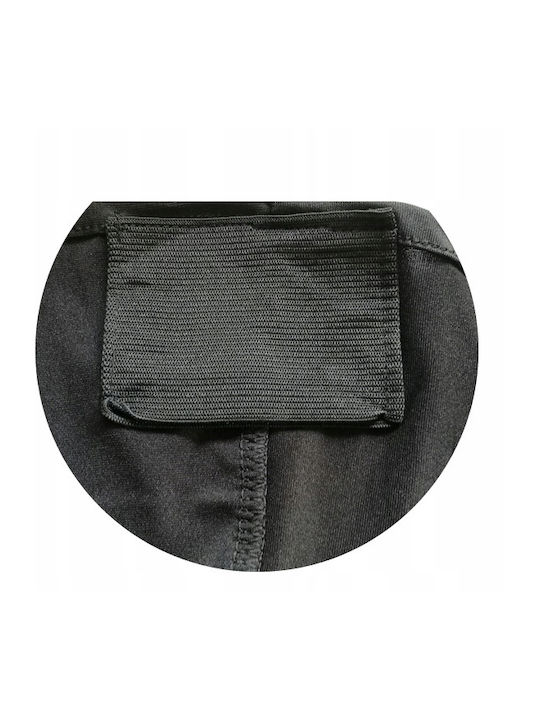 Meble odNowa Elastische Abdeckung Für Stuhl Schwarz 100cm
