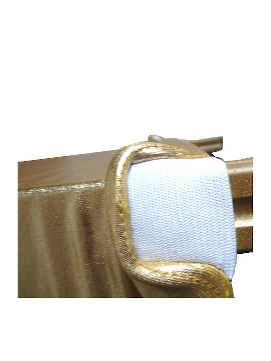 Meble odNowa Elastische Abdeckung Für Stuhl Gold 100cm