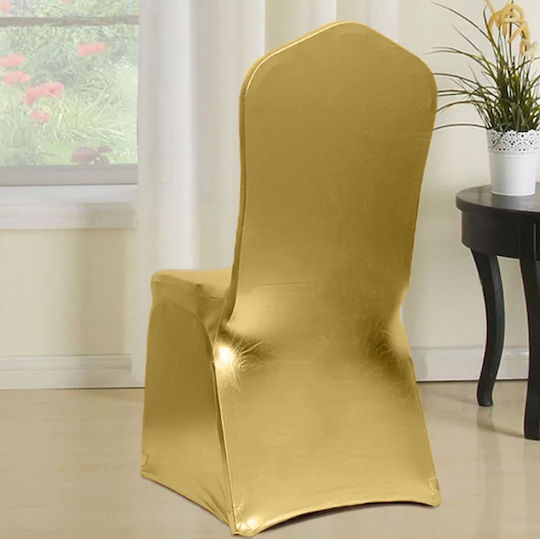 Meble odNowa Gold Chair Cover 100cm