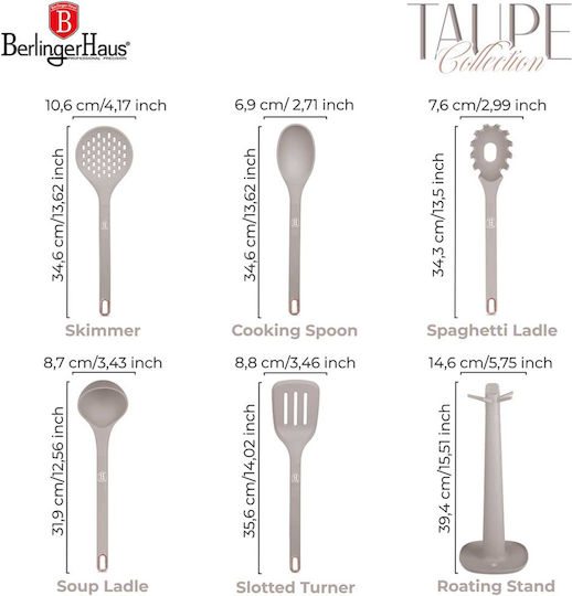 Set de ustensile de bucătărie Berlinger Haus Bh8618 Taupe