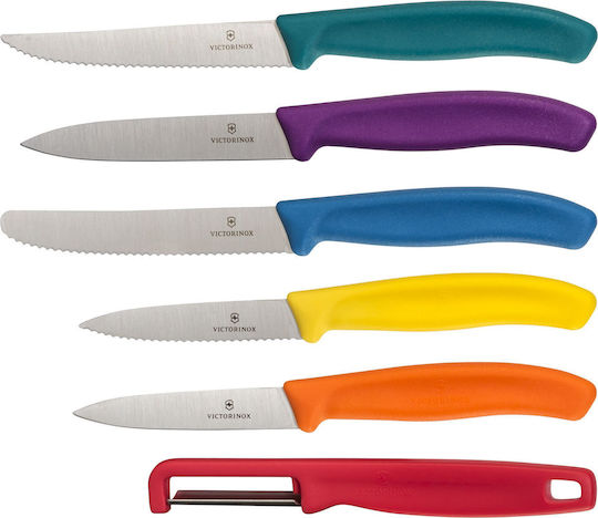 Victorinox Cooking Utensil Set with Base Multicolour Swiss Classic 6pcs