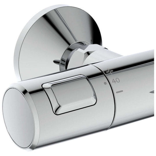 Ideal Standard Στρογγυλή Κεφαλή Ντουζ με Βραχίονα