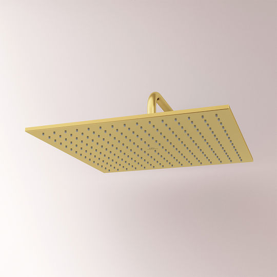 Ideal Standard Idealrain Square Showerhead 40x40cm Brushed Gold