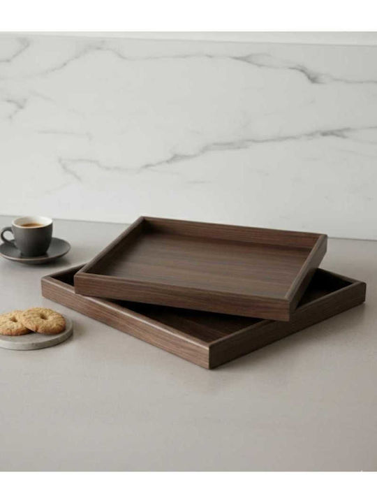 SteweHome Bamboo Δίσκος Σερβιρίσματος 25x35cm 2τμχ