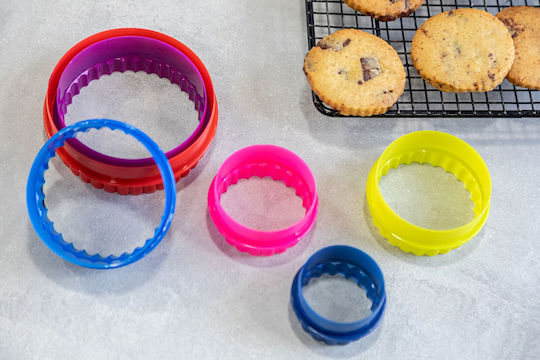 Kitchen Craft Plätzchenausstecher Rund 6Stück
