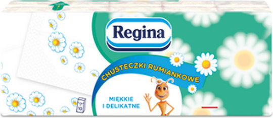 Regina Chamomile Scented Hygienic Tissues 10 Packs