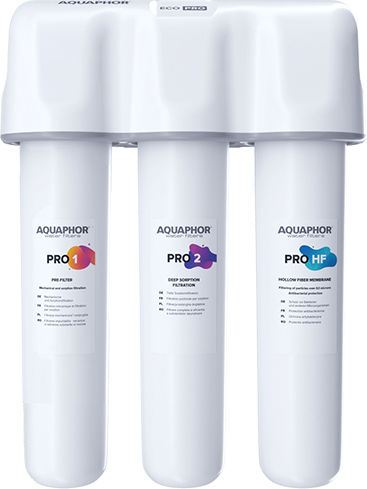 Aquaphor Crystal Eco Pro Wasserfiltrationssystem Unter der Spüle / Zentrale Versorgung