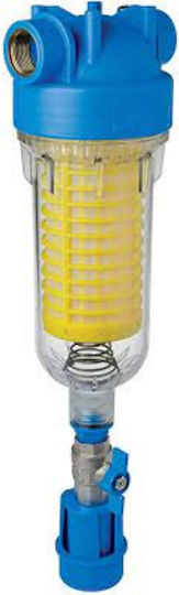 Atlas Filtri Hydra RLH Water Filtration System Single Central Supply Micron 3/4'' with Replacement Filter