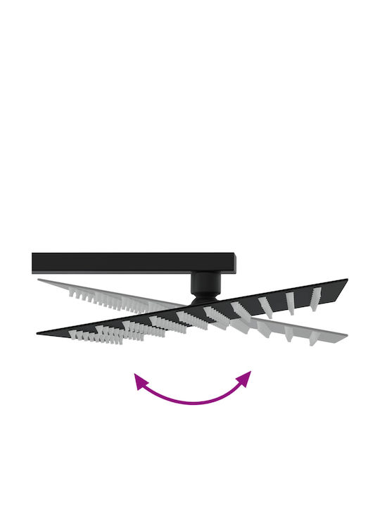 vidaXL Ρυθμιζόμενη Στήλη Ντουζ χωρίς Μπαταρία 150cm Χάλκινη