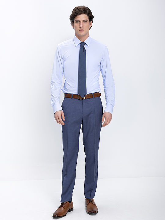 Boss Fit Fit Herrenhemd in Hellblau