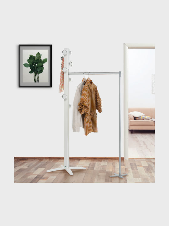 Foppapedretti Espansiva Lux Cuier Pom Din Lemn Alb 177cm