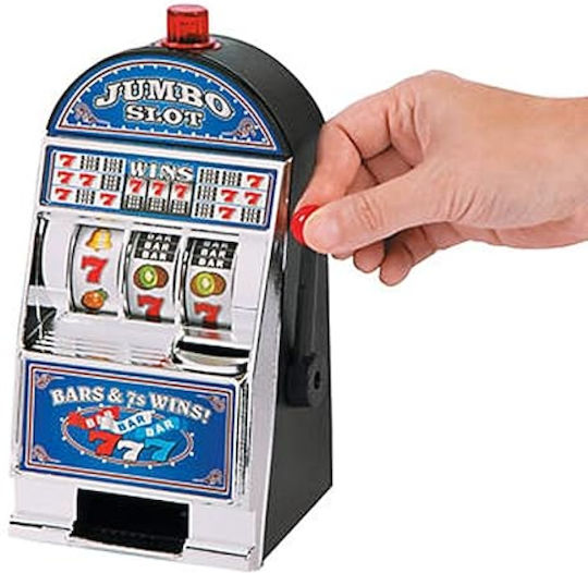 Slot machine Children's Money Box Plastic Blue