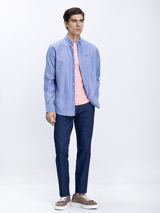 Commander Τζιν Overshirt Μπλέ