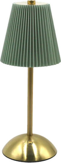 Tischlampen mit Blauem Hut und Goldener Basis