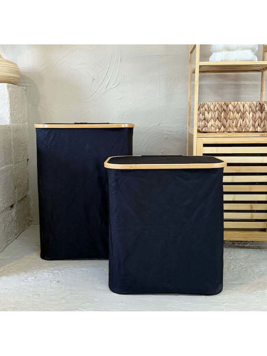 SteweHome Σετ Καλάθια Απλύτων Bamboo Πολύχρωμο SteweHome Σετ Καλάθια Απλύτων Bamboo Πολύχρωμο