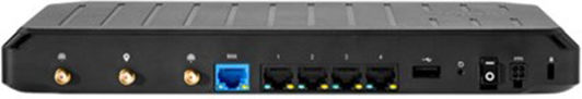 Cradlepoint E102 Series Ασύρματο Router Wi‑Fi 5 με 5 Θύρες