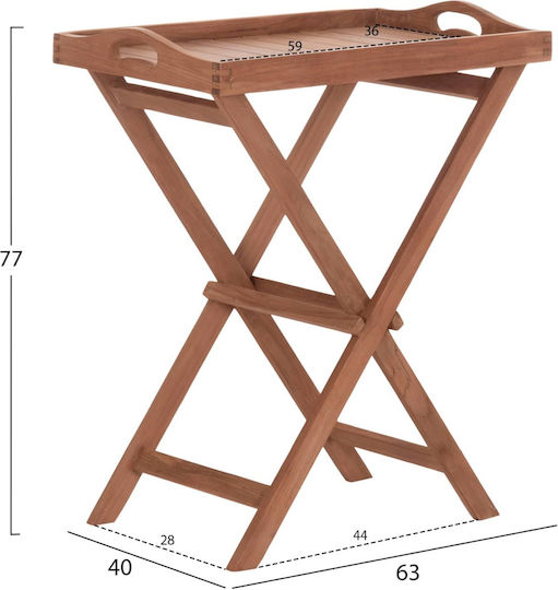 Freebox Wooden Serving Tray FB94580 1pcs