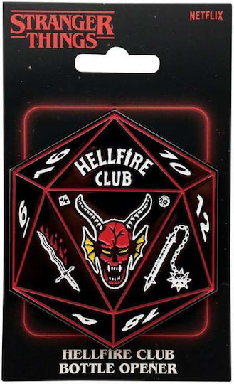 Stranger Things Hellfire Club Bottle Opener