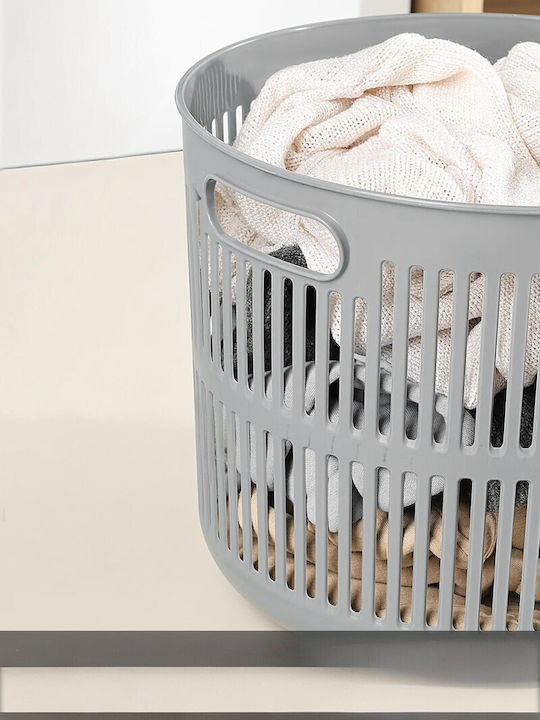 SteweHome Coș de Rufe Plastic 22l Gri