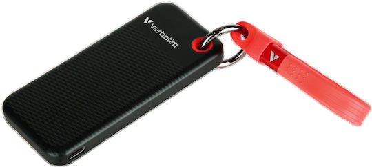 Verbatim Pocket USB-C Εξωτερικός SSD 128GB 2.5" Κόκκινο
