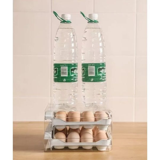 Fridge Egg Holder For 32 Eggs 22.5x21.5x14cm