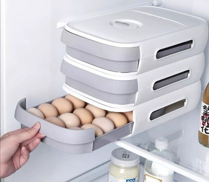 Fridge Egg Holder for 12 Eggs 29x22x8cm
