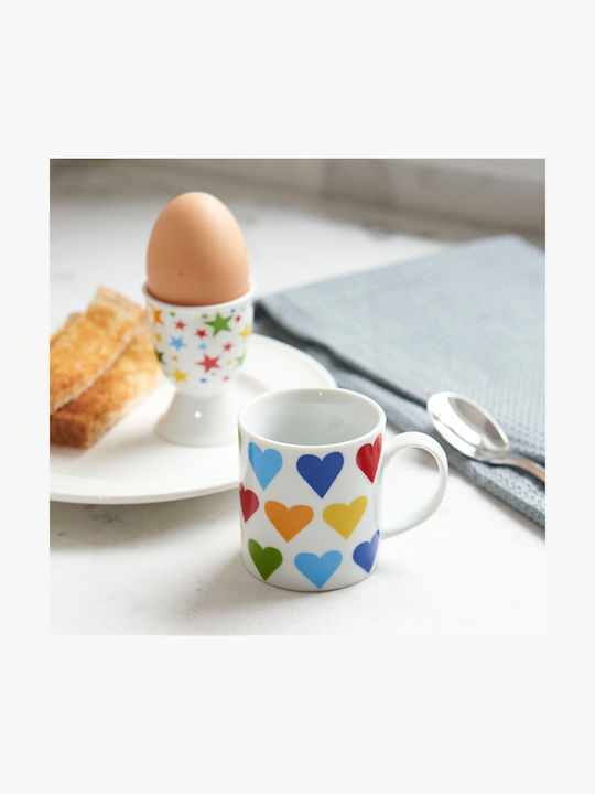 Kitchen Craft Φλιτζάνι Espresso από Πορσελάνη Καφέ 80ml