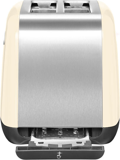 Kitchenaid 5KMT221BAC Φρυγανιέρα 2 Θέσεων 1100W Μπεζ