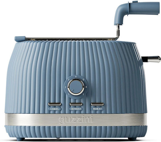 Guzzini Sous Chef Φρυγανιέρα 2 Θέσεων 800W Μπλε