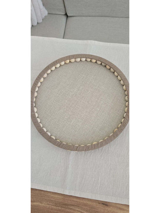 SteweHome Διακοσμητικός Δίσκος Ξύλινος 25x20cm