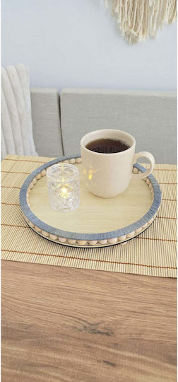 SteweHome Disc Decorativ Din Lemn 25x20cm