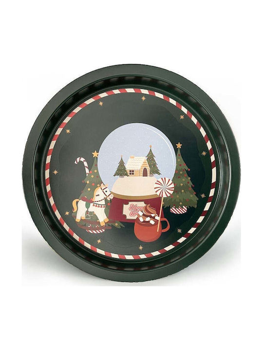 SteweHome Decorative Tray Metallic