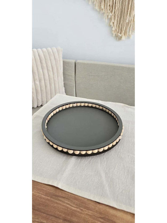 SteweHome Decorative Tray Wooden 12x25cm