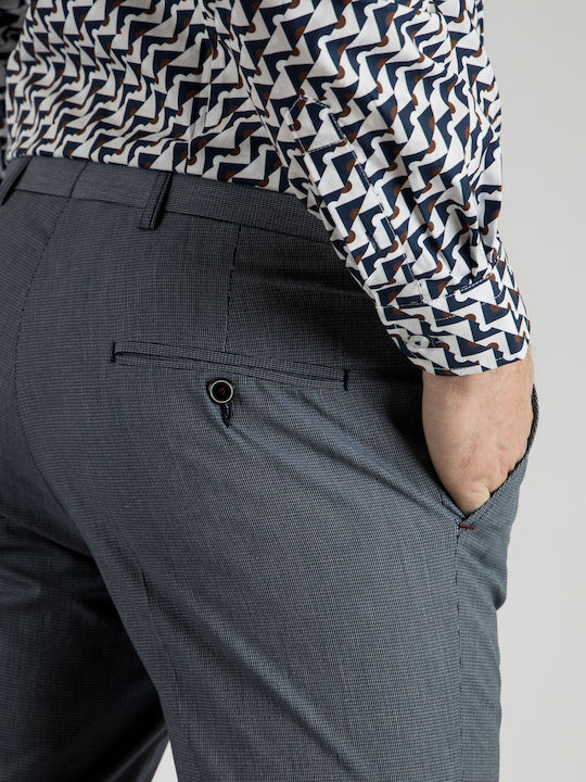 Pantalon Bărbați Slim Fit Albastru
