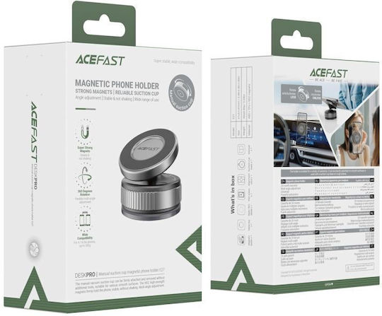 Acefast Car Mobile Mount with Magnet Black
