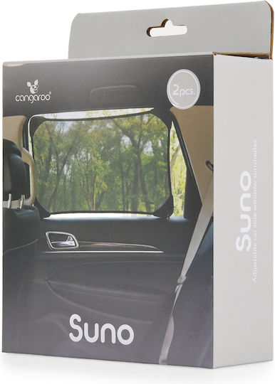 Cangaroo Car Side Shades With Suction Cup 57x37cm 2pcs