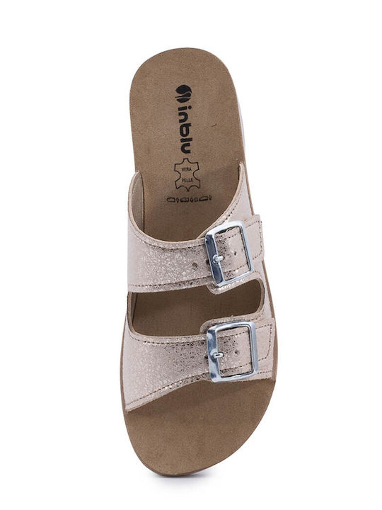 Women's Flat Sandals Beige