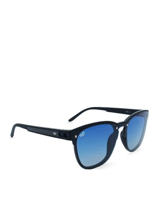 OJO Sunglasses Wayfarers Iso Sonnenbrillen Blau mit Kunststoff Gestell OJO Sunglasses Wayfarers Iso Sonnenbrillen Blau mit Kunststoff Gestell
