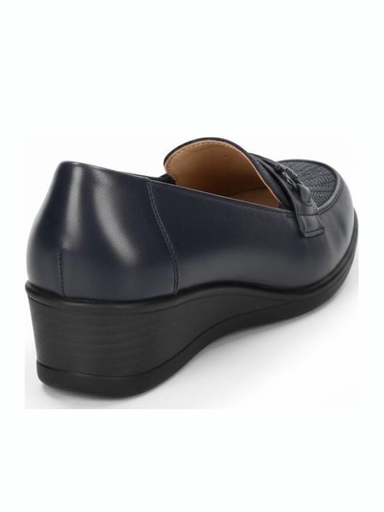 Mocasini Dama Loafers În Culoare Albastru