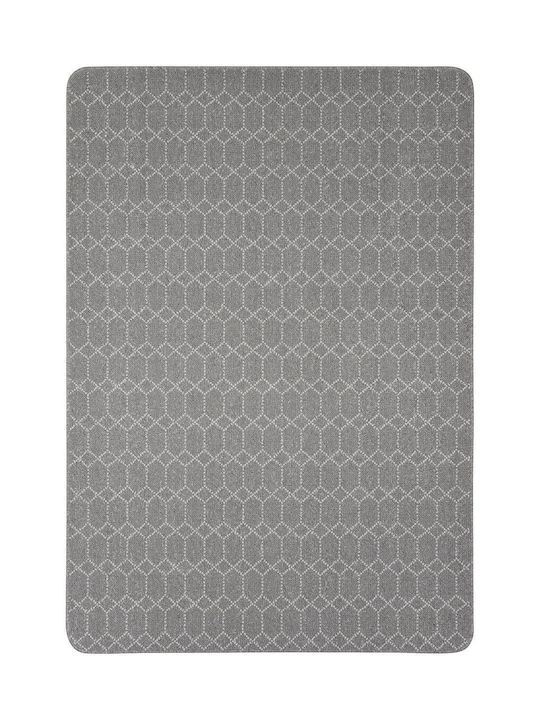 Nikotex Carpets Αντιολισθητικό Χαλί Σαλονιού Belmont Γκρι-άσπρο 133x190