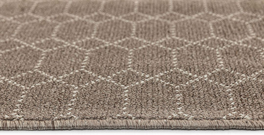 Nikotex Carpets Non-Slip Living Room Rug Belmont Mocha-Cream 133x190