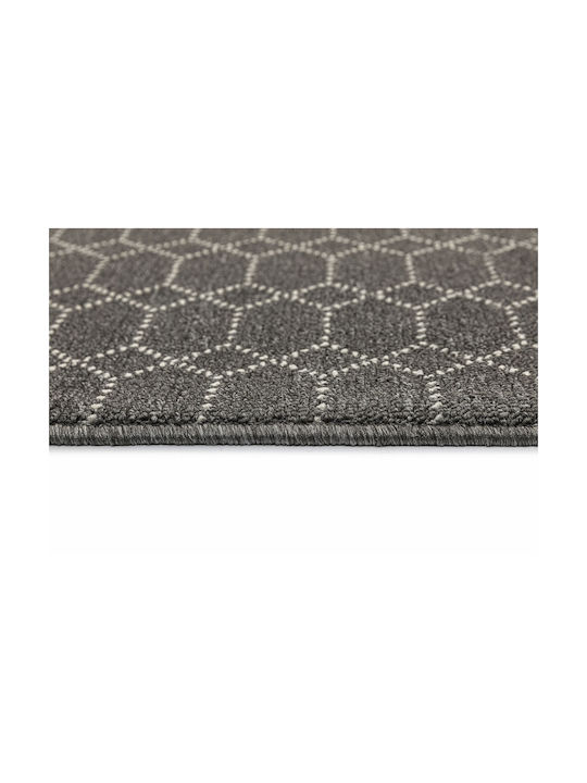 Nikotex Carpets Non-Slip Living Room Rug Belmont Lead Grey-Sugar 133x190