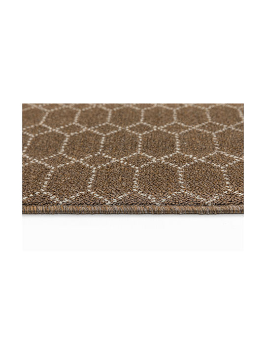 Nikotex Carpets Non-Slip Living Room Rug Belmont Brown-Sugar 133x190