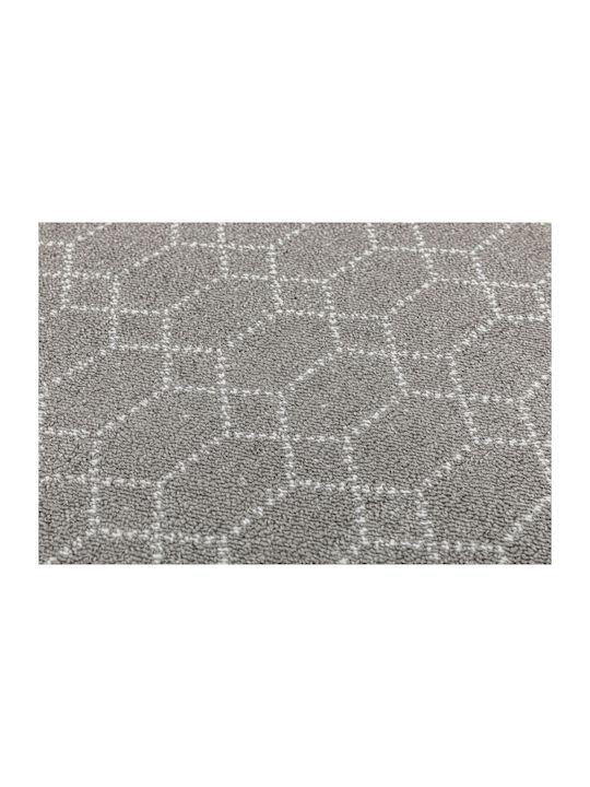 Nikotex Carpets Covoraș Antiderapant Coridor Bucătărie Belmont Gri-alb 67x200