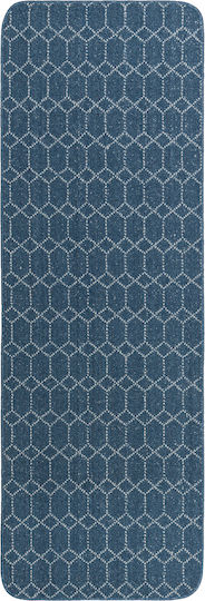 Nikotex Carpets Non-Slip Kitchen Runner Mat Belmont Blue-Ivory 67x200 Nikotex Carpets Non-Slip Kitchen Runner Mat Belmont Blue-Ivory 67x200