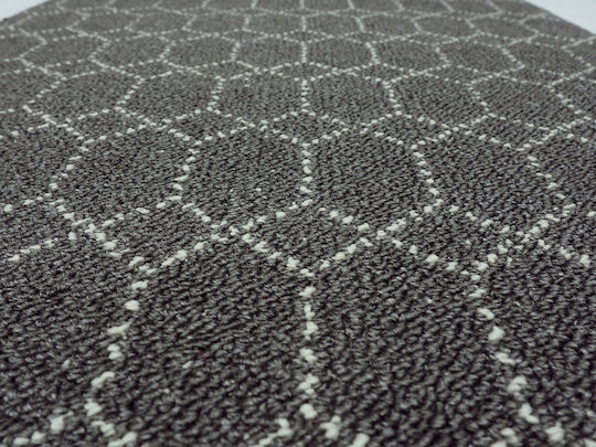 Nikotex Carpets Non-Slip Kitchen Runner Mat Belmont Grey-Sugar 80x200