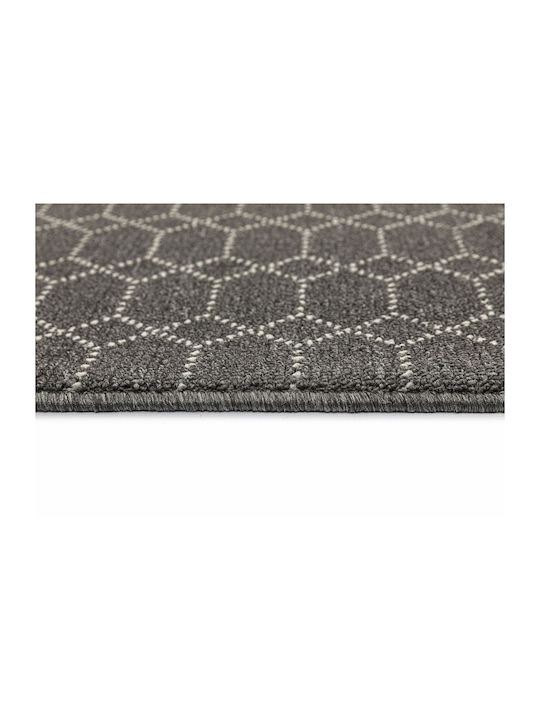 Nikotex Carpets Non-Slip Kitchen Runner Mat Belmont Grey-Sugar 80x200