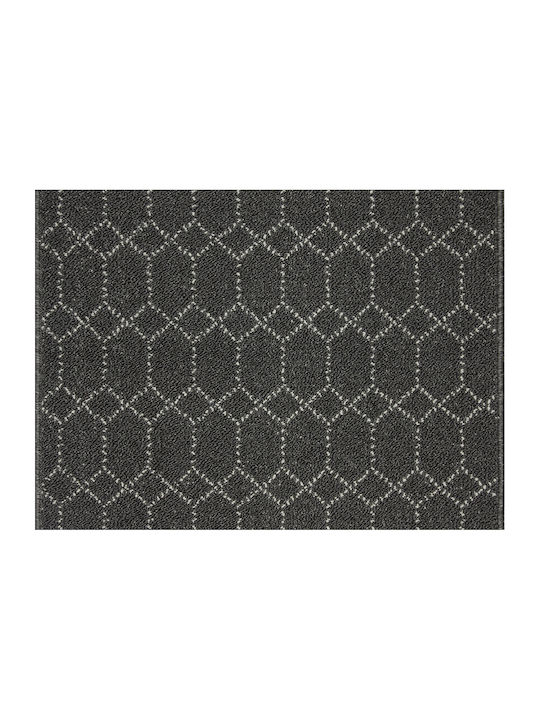 Nikotex Carpets Non-Slip Kitchen Runner Mat Belmont Grey-Sugar 80x200