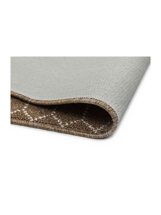 Nikotex Carpets Covoraș Antiderapant De Coridor Pentru Bucătărie Belmont Maro-Bej 80x200